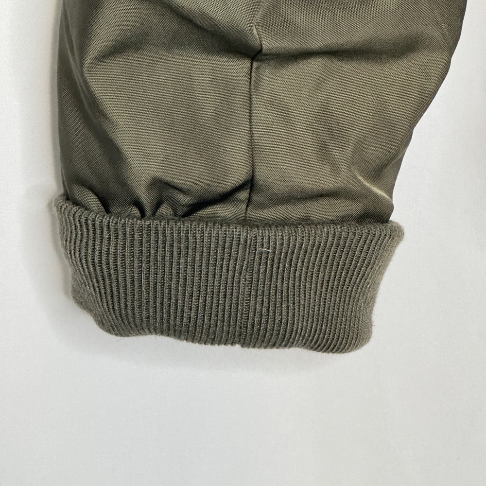 Vans Men's Olive Green Hooded Bomber Jacket - Picture 6 of 10